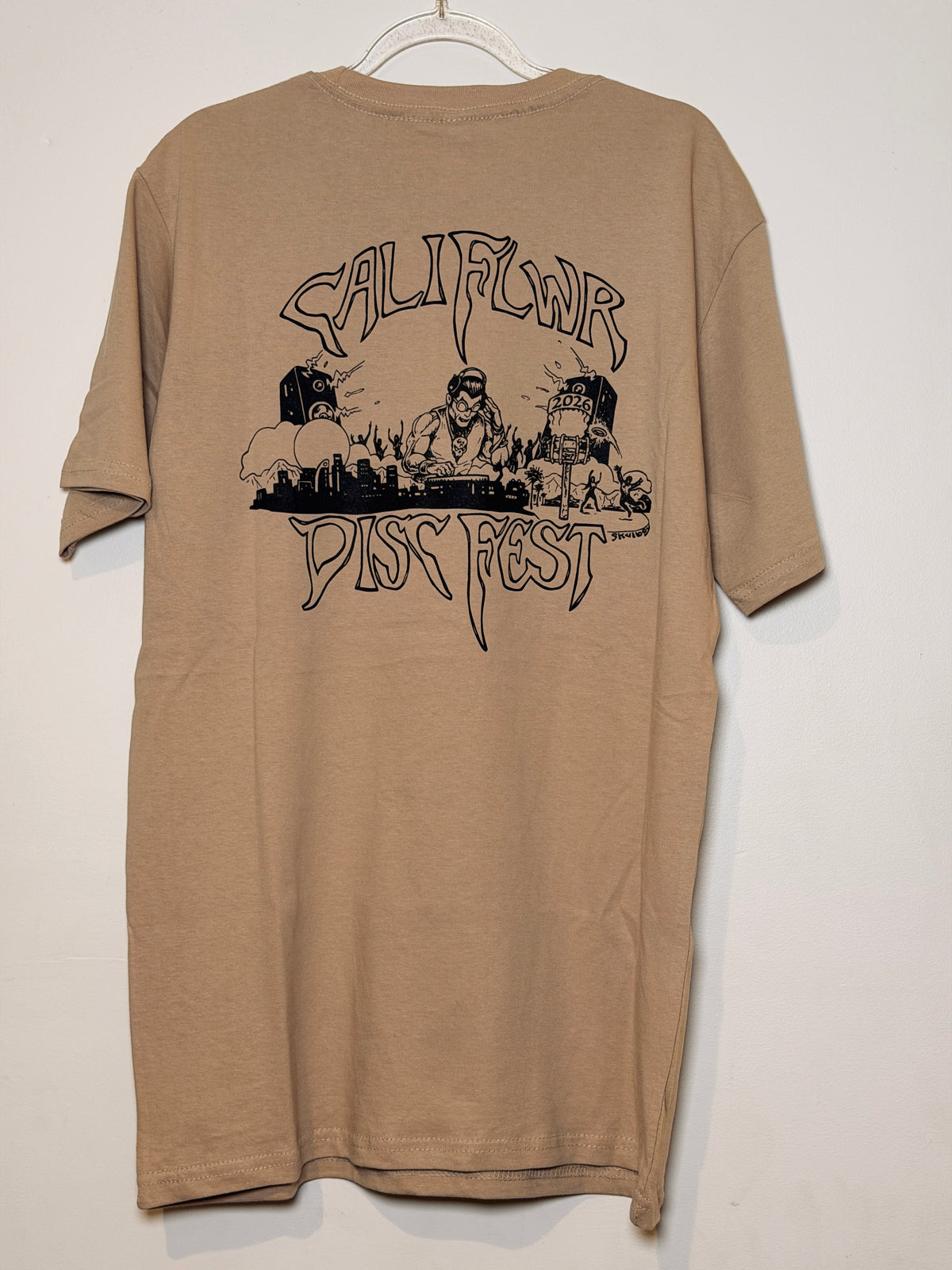 CALI FLWR x Skulboy Disc Fest Tee (Limited Edition)