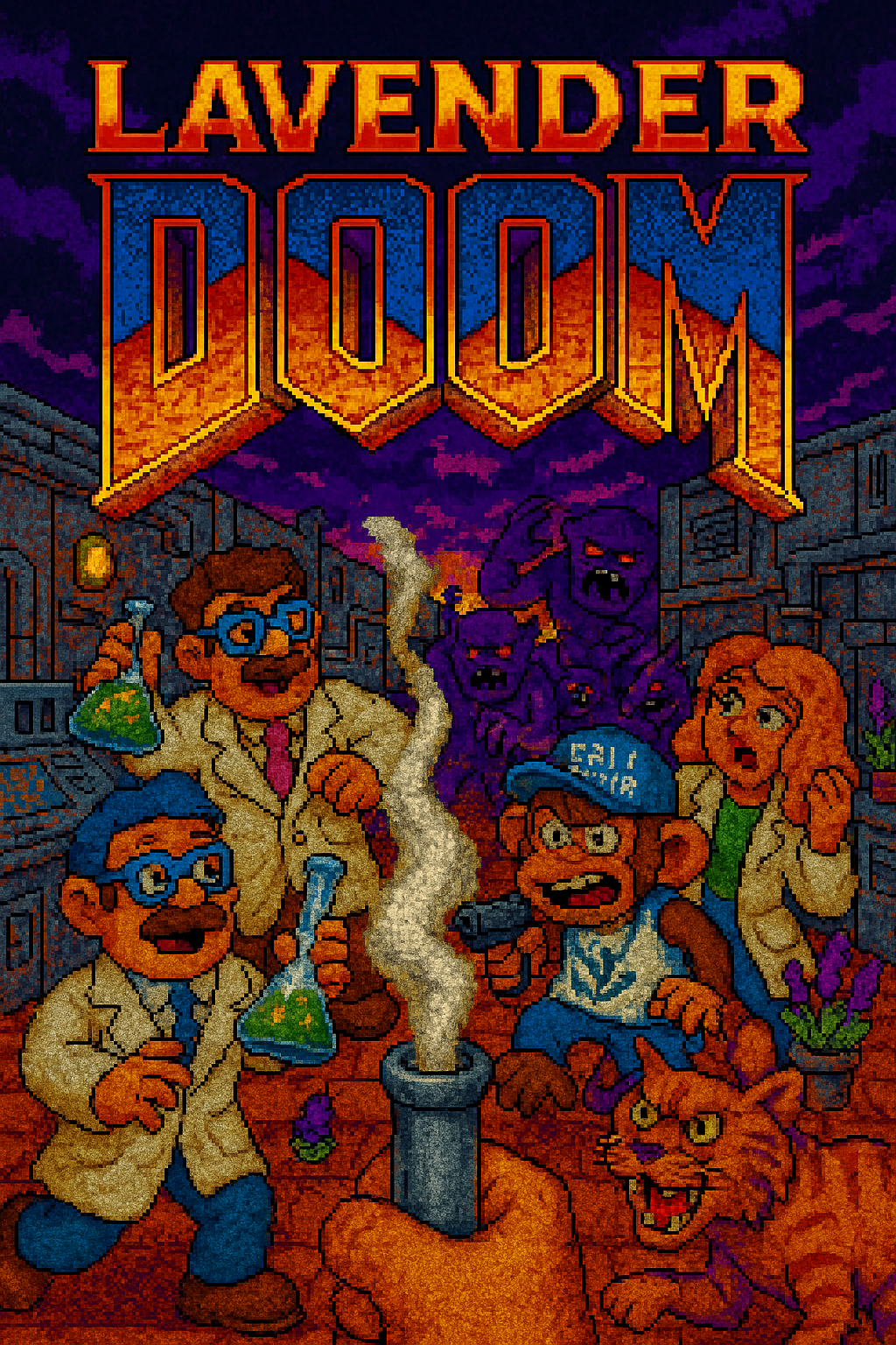 💀 Lavender Doom