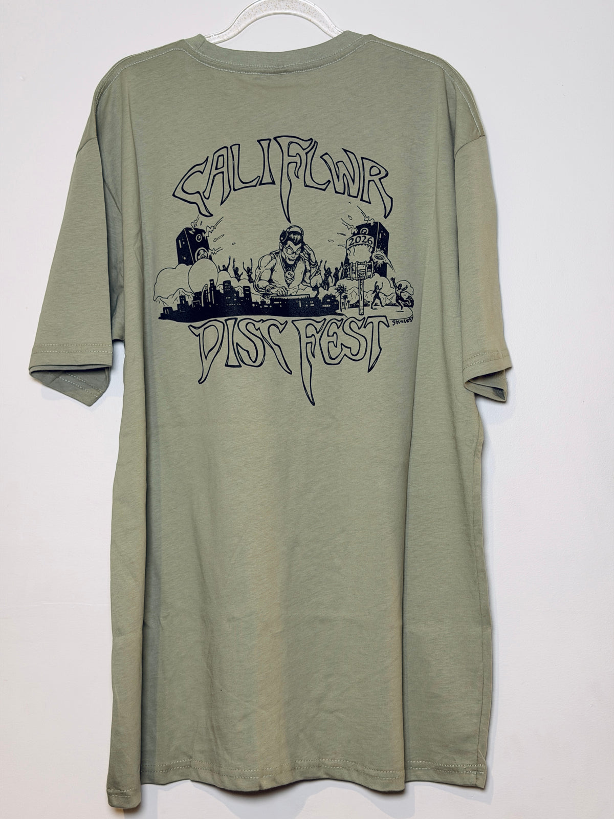 CALI FLWR x Skulboy Disc Fest Tee (Limited Edition)